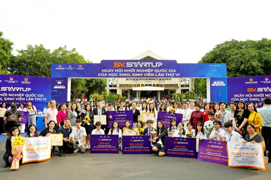 Học sinh Hà Nội xuất sắc đạt 7 giải thi ý tưởng khởi nghiệp quốc gia