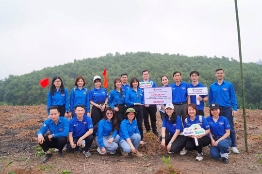 Đoàn Thanh niên Tổng công ty Lâm nghiệp Việt Nam tổ chức Lễ ra quân trồng rừng vì một Việt Nam xanh năm 2024