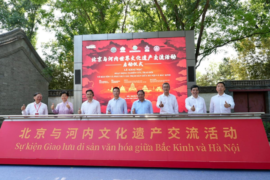 Khai mạc hoạt động nghiên cứu, trao đổi về bảo tồn và phát huy giá trị di sản giữa Hà Nội và Bắc Kinh