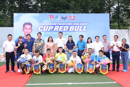 Sôi nổi Giải bóng đá nam Thanh niên công nhân tranh Cup Red Bull năm 2024