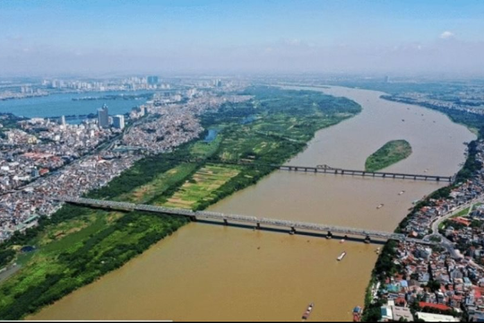 Hà Nội hiện thực hóa trục cảnh quan sông Hồng