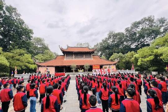Thị xã Sơn Tây: Chủ động giáo dục học sinh thực hiện nếp sống thanh lịch, văn minh