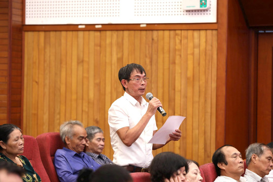 Cử tri quận Long Biên kiến nghị đẩy nhanh tiến độ dự án nhà ở xã hội Thượng Thanh
