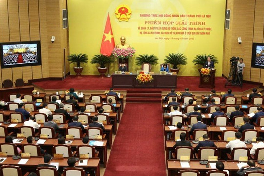 Ngày mai 14/6, Hà Nội tổ chức phiên giải trình về giải quyết kiến nghị cử tri