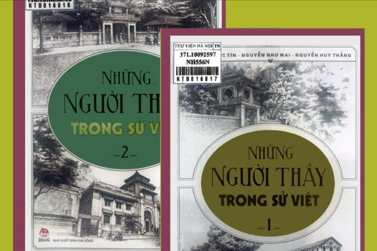 Lan tỏa “Những người thầy trong sử Việt” tại Thư viện Hà Nội