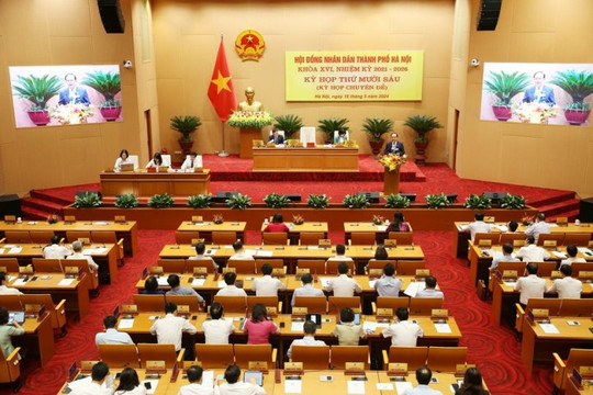 HĐND Thành phố Hà Nội quyết nghị nhiều nội dung quan trọng tại Kỳ họp thứ 17