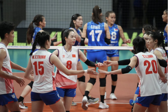 Lần đầu tiên bóng chuyền nữ Việt Nam giành tấm vé vào bán kết tại giải thế giới