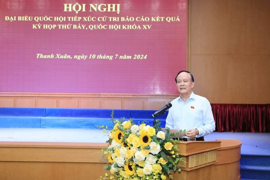 Cử tri mong chờ triển khai Luật Thủ đô để tạo bước đột phá cho Hà Nội