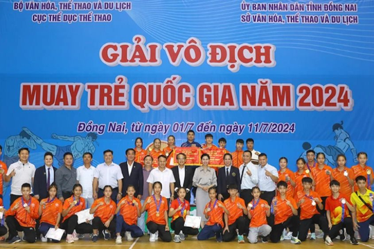 Hà Nội thắng lớn tại Giải vô địch muay trẻ quốc gia 2024