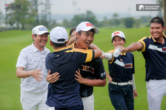 Golf Việt Nam thắng lớn tại Giải vô địch Golf Đồng đội Nghiệp dư Đông Nam Á 2024