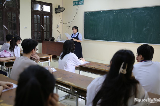 60 trường THPT công lập ở Hà Nội hạ điểm chuẩn vào lớp 10
