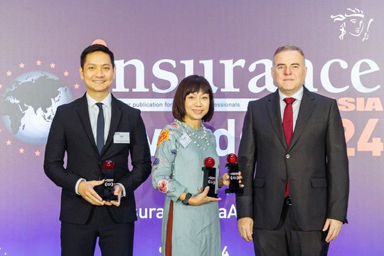 Prudential rinh 3 giải thưởng quốc tế vinh danh các doanh nghiệp bảo hiểm
