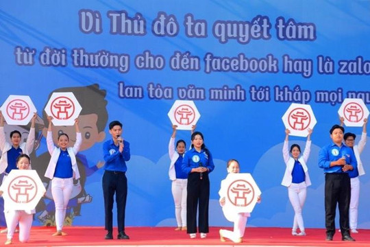 Ngành văn hóa Hà Nội sử dụng trí tuệ nhân tạo tuyên truyền về 2 bộ quy tắc ứng xử