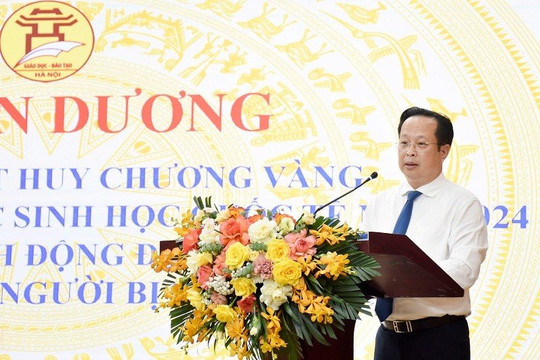 Hà Nội: Tuyên dương học sinh giỏi tiêu biểu và học sinh có tinh thần dũng cảm cứu người