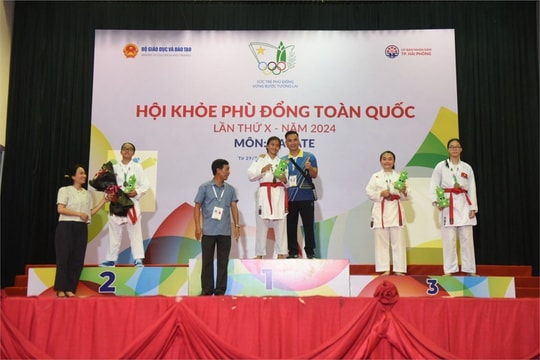 Hội khỏe Phù Đổng toàn quốc lần thứ X năm 2024: Học sinh Hà Nội xuất sắc đoạt 8 huy chương