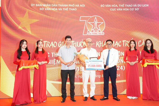 50 tỉnh, thành phố tham gia Cuộc thi sáng tác tranh cổ động và logo kỷ niệm 70 năm Ngày Giải phóng Thủ đô