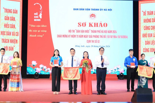 Sôi nổi Sơ khảo hội thi “Dân vận khéo” 2024 tại Cụm thi đua số 2