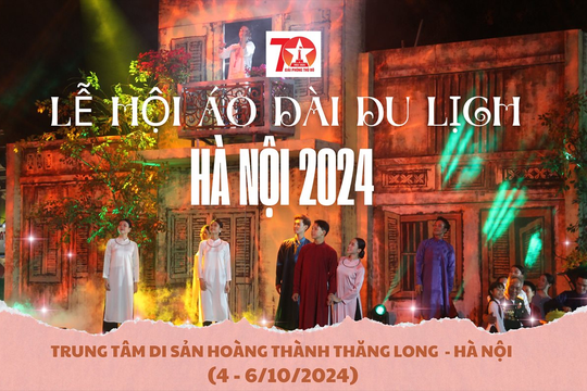 [Inforgraphic] Lễ hội Áo dài Du lịch Hà Nội năm 2024” được tổ chức từ ngày 4 – 6/10 tại Hoàng thành Thăng Long