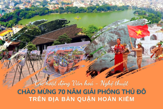 Các hoạt động văn hoá, nghệ thuật chào mừng 70 năm Giải phóng Thủ đô trên địa bàn quận Hoàn Kiếm