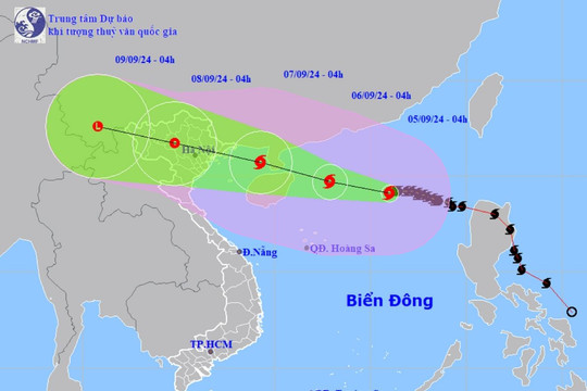 Bão số 3 Yagi sắp mạnh lên siêu bão, giật trên cấp 17, nhiều tỉnh thành chịu tác động mạnh