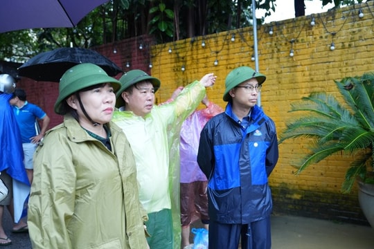 Tây Hồ: Trước 18h ngày 11/9 phải hoàn thành di dời dân đến nơi an toàn