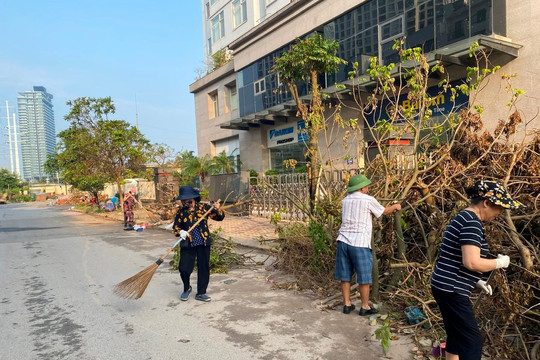 Hà Nội: Tăng cường khắc phục hậu quả bão số 3