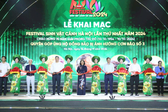 Khai mạc Festival Sinh vật cảnh Hà Nội lần thứ nhất năm 2024