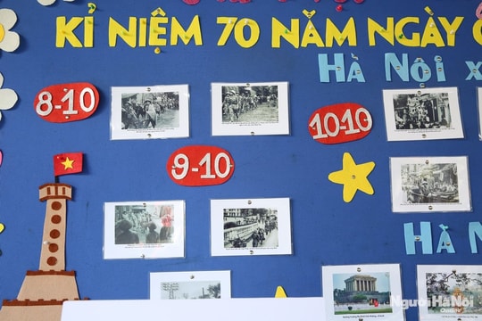 Trưng bày “Hà Nội trong trái tim em”: Thủ đô hào hùng và đa sắc