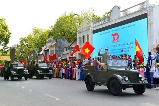 Ngày hội Văn hóa vì Hòa bình - Kỷ Niệm 70 năm Giải Phóng Thủ Đô và 25 năm danh hiệu Thành phố vì hòa bình