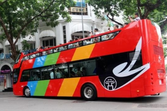 Hà Nội miễn phí xe buýt 2 tầng trong ngày 10/10