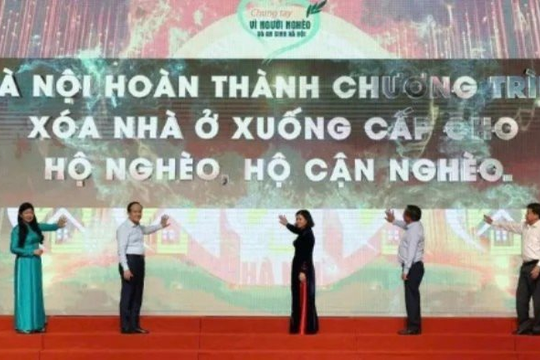 Hà Nội tổ chức Lễ phát động Tháng cao điểm “Vì người nghèo và an sinh xã hội"