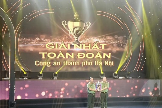 Công an TP. Hà Nội giành Cúp vàng Liên hoan Truyền hình Phát thanh Công an nhân dân