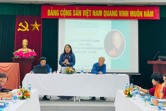 Giáo sư Trần Quốc Vượng với văn nghệ dân gian Thăng Long - Hà Nội