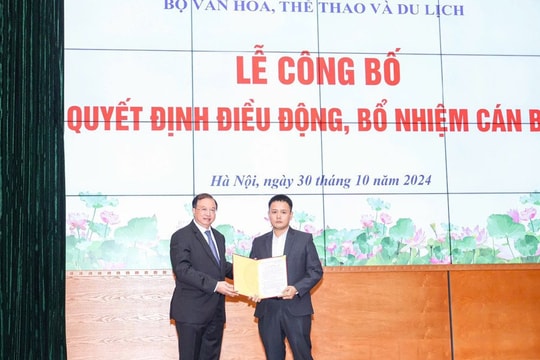 Bổ nhiệm ông Đặng Trần Cường làm cục trưởng Cục Điện ảnh