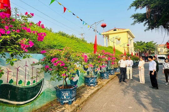 Nông thôn mang vóc dáng của một đô thị xanh, sạch, đẹp, văn minh, an toàn