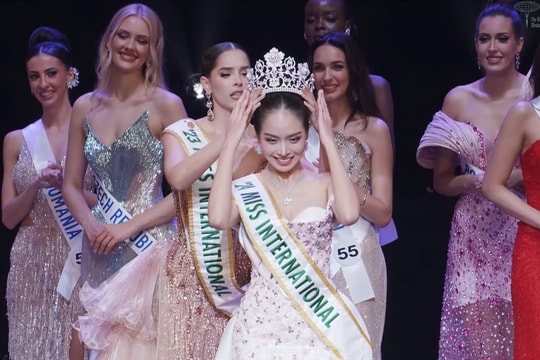 Hoa hậu Thanh Thủy đăng quang Miss International 2024