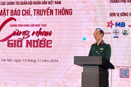 Chương trình nghệ thuật chính luận “Cùng nhau giữ nước” sẽ diễn ra tại Hoàng thành Thăng Long