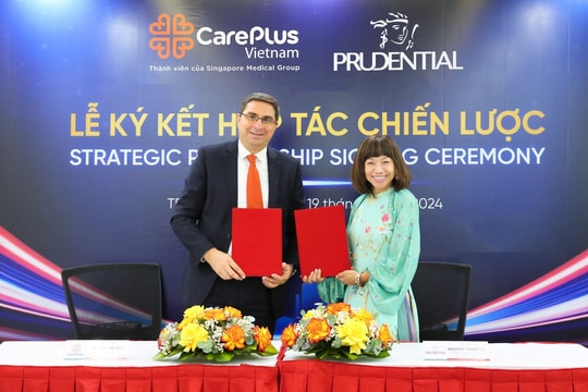 Prudential và CarePlus ký kết hợp tác chiến lược về chăm sóc sức khoẻ