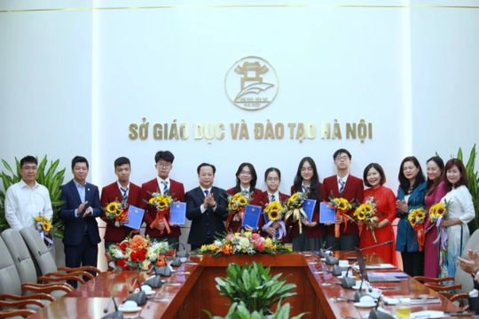 Hà Nội: 6 học sinh dự thi Olympic khoa học trẻ quốc tế năm 2024