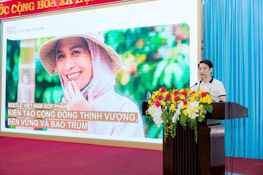 Tiên phong thực hành ESG, Nestlé Việt Nam lan tỏa thông lệ tốt về thúc đẩy bình đẳng giới