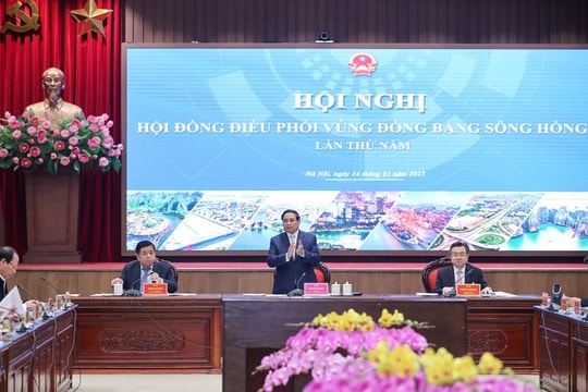 Thủ tướng Chính phủ chủ trì Hội nghị Hội đồng Vùng Đồng bằng sông Hồng