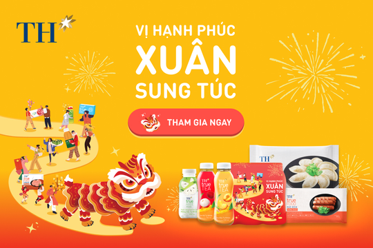 ‏Gom hạnh phúc ngập tràn với quà tặng tốt cho sức khỏe đón TẾT 2025 của các nhãn hàng đồ uống TH‏