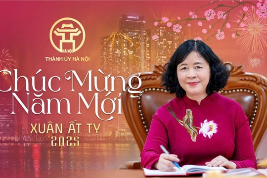 Thư chúc Tết đồng bào, đồng chí và chiến sỹ Thủ đô của Bí thư Thành ủy Hà Nội