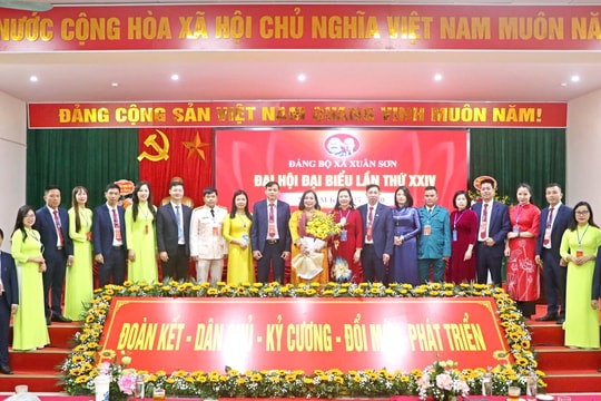 Hà Nội: Đại hội điểm cấp cơ sở xã Xuân Sơn - Thị xã Sơn Tây thành công tốt đẹp