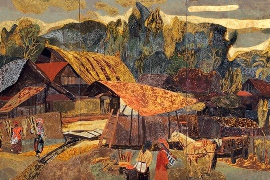 Triển lãm "Nét son": K hông gian nghệ thuật tôn vinh vẻ đẹp của sơn mài truyền thống