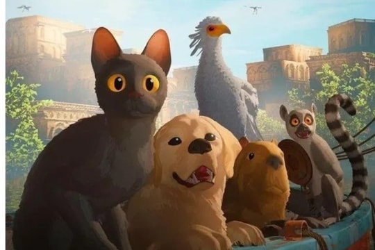 Phim hoạt hình "Flow"giành 2 tượng vàng Oscar 2025
