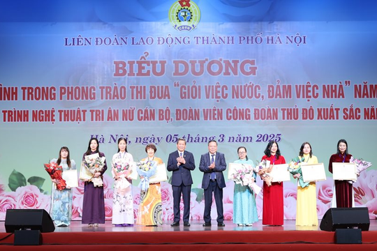 Hà Nội: Biểu dương các điển hình “Giỏi việc nước, đảm việc nhà”