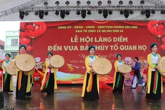 Lễ hội làng Diềm tôn vinh giá trị Dân ca Quan họ Bắc Ninh