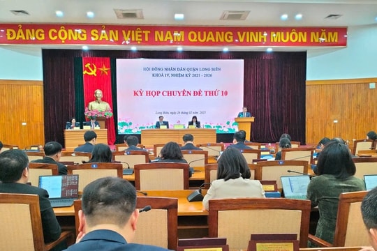 Quận Long Biên thành lập, tổ chức lại các cơ quan chuyên môn đảm bảo tinh, gọn, hoạt động hiệu quả