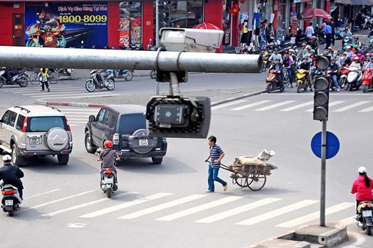 Hà Nội công bố 14 điểm xử lý phạt nguội